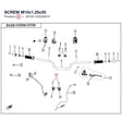 SCREW M10x1.25x35 product image