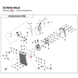 SCREW M5x8 product image