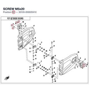 SCREW M5x20 product image