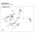 SCREW M6x12 product image