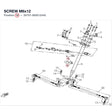 SCREW M6x12 product image