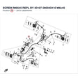 SCREW M6X40 REPL BY 30107-060040410 product image