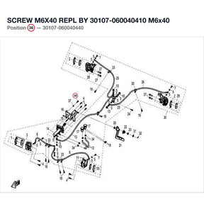 SCREW M6X40 REPL BY 30107-060040410 product image