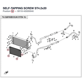 SELF-TAPPING SCREW ST4.2x20 product image