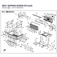 SELF-TAPPING SCREW ST4.2x25 product image