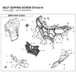 SELF-TAPPING SCREW ST4.8x16 product image