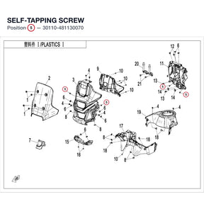 SELF-TAPPING SCREW product image