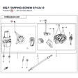 SELF-TAPPING SCREW ST4.2x13 product image