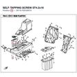 SELF-TAPPING SCREW ST4.2x16 product image