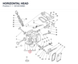 HORIZONTAL HEAD 30120192BA diagram position