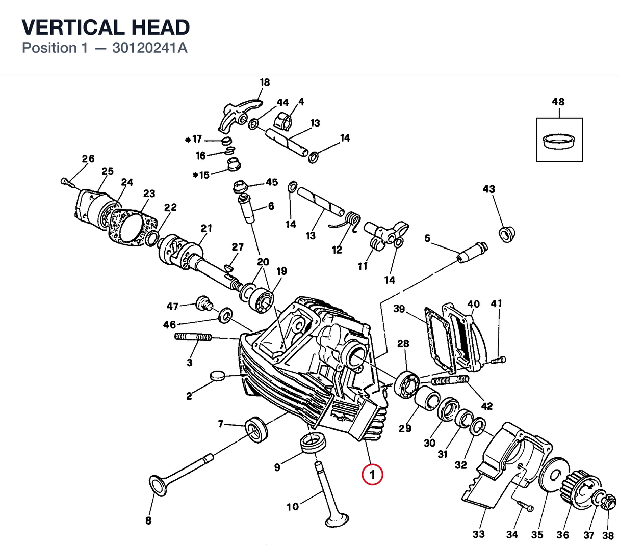 VERTICAL HEAD