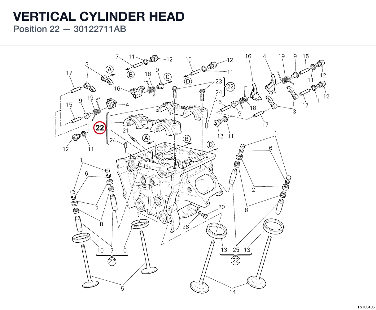 VERTICAL CYLINDER HEAD