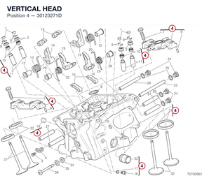 VERTICAL HEAD 30123271D diagram position