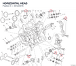 HORIZONTAL HEAD 30123461N diagram position
