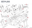 VERTICAL HEAD 30123471N diagram position