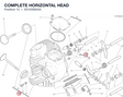 COMPLETE HORIZONTAL HEAD 30123582AA diagram position