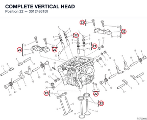 COMPLETE VERTICAL HEAD 30124861DI diagram position