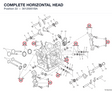 COMPLETE HORIZONTAL HEAD 30125851BA diagram position