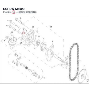 SCREW M5x20 product image