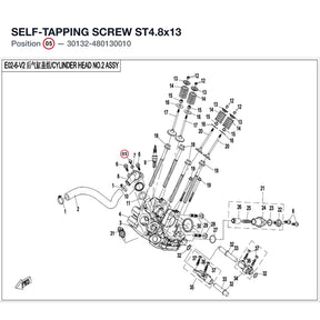 SELF-TAPPING SCREW ST4.8x13 product image