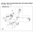 NUT M6 - REPL BY 30200-060810 product image