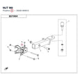 NUT M8 product image