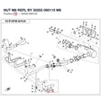 NUT M6 REPL BY 30202-060110 product image