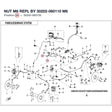 NUT M6 REPL BY 30202-060110 product image