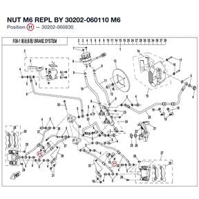 NUT M6 REPL BY 30202-060110 product image
