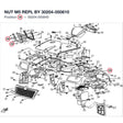 NUT M5 REPL BY 30204-050810 product image