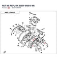 NUT M6 REPL BY 30204-060810 product image