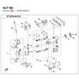 NUT M6 product image