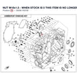 NUT M18x1.5 - WHEN STOCK IS 0 THIS ITEM IS NO LONGER AVAILABLE product image