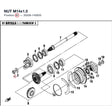 NUT M14x1.5 product image