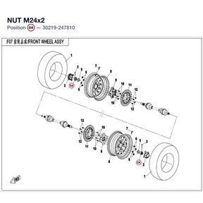 NUT M24x2 product image