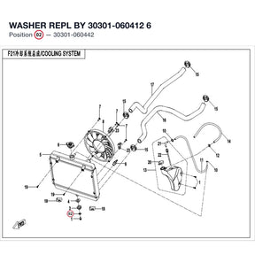 WASHER REPL BY 30301-060412 product image