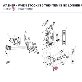 WASHER - WHEN STOCK IS 0 THIS ITEM IS NO LONGER AVAILABLE product image