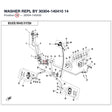 WASHER REPL BY 30304-140410 product image