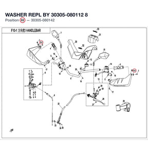 WASHER REPL BY 30305-080112 product image