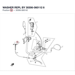 WASHER REPL BY 30306-060112 product image