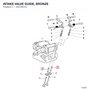 INTAKE VALVE GUIDE, BRONZE