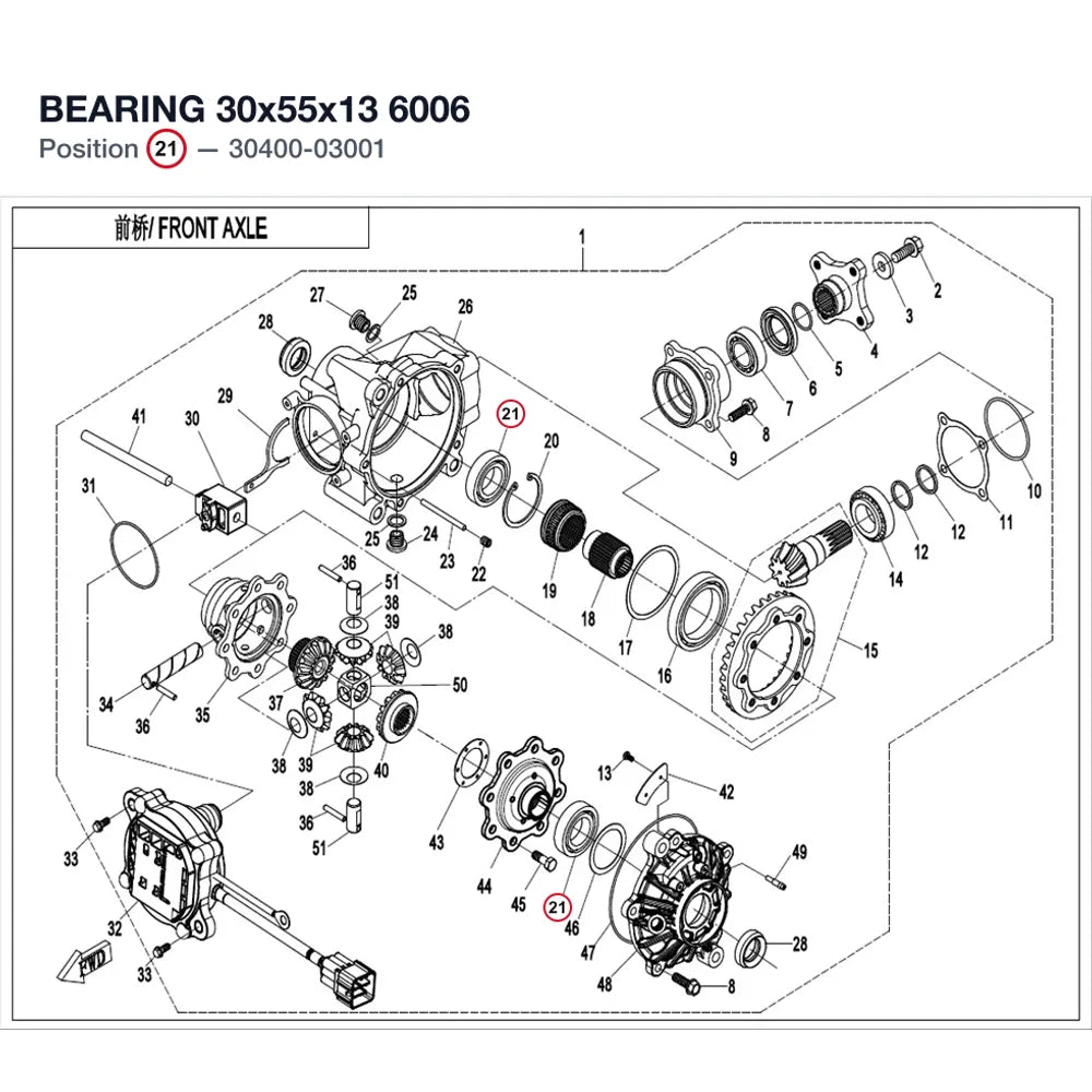 BEARING 30x55x13 product image