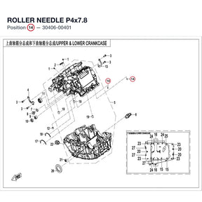 ROLLER NEEDLE P4x7.8 product image