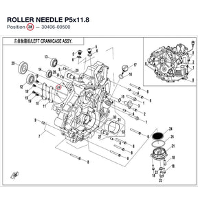 ROLLER NEEDLE P5x11.8 product image