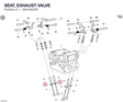 SEAT, EXHAUST VALVE