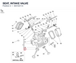 SEAT, INTAKE VALVE