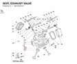 SEAT, EXHAUST VALVE