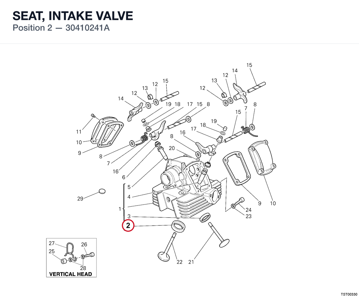 SEAT, INTAKE VALVE