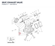 SEAT, EXHAUST VALVE