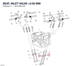 SEAT, INLET VALVE +0.06 MM